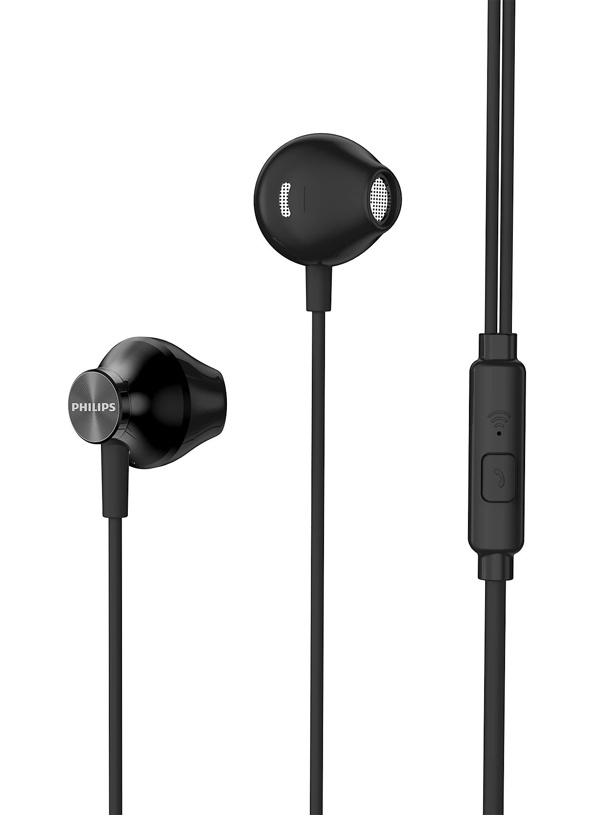 Philips žične slušalice s mikrof. TAUE101BK, crne, TAUE101BK/00