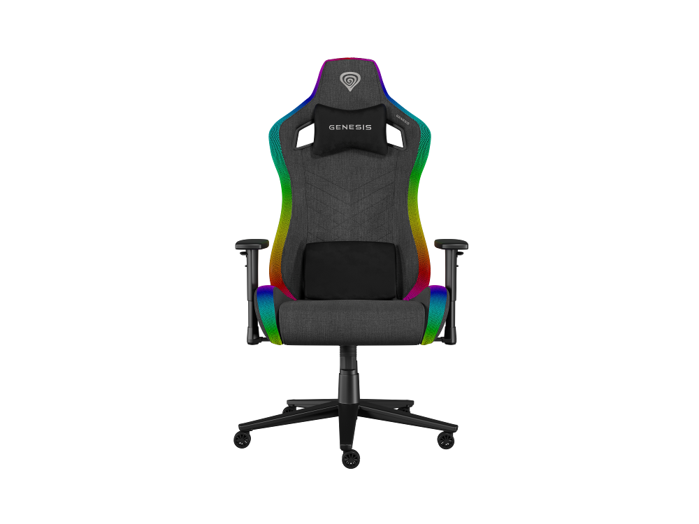 Genesis Trit 660 RGB, gaming stolica, siva, NFG-2246