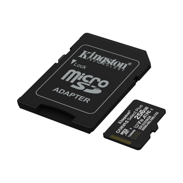 Kingston microSDXC, Select plus, Class10, 256GB, SDCS3/256GB