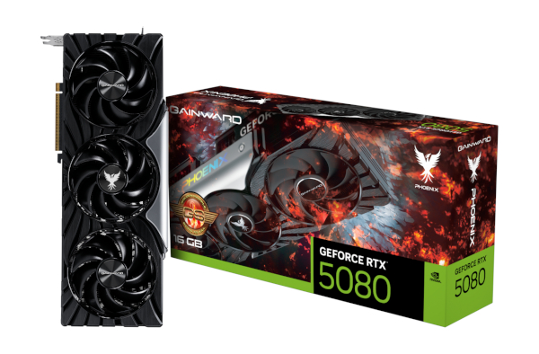 Gainward RTX 5080 Phoenix GS, 16GB, GDDR7, NE75080S19T2-GB2031X