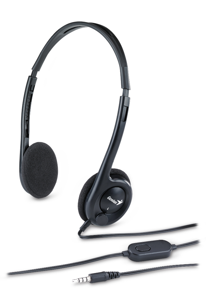 Genius HS-200C, slušalice s mikrofonom, 3.5mm, 31710151104