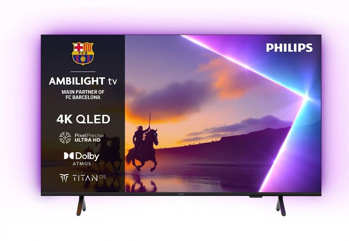 Philips 43PUS8510, 108cm, 4K, 3xHDMI, QLED, Ambi3, 43PUS8510/12