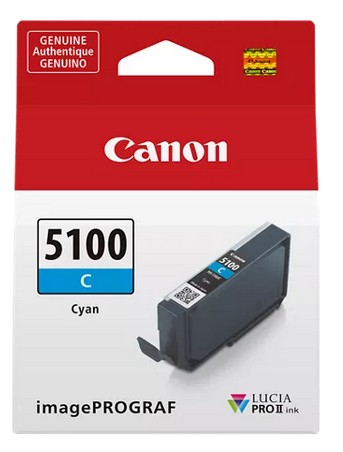 Canon tinta PFI-5100C, cijan, 6953C001