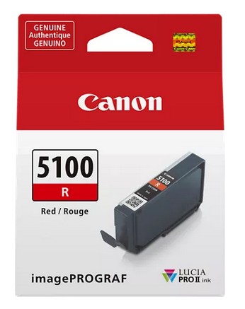 Canon tinta PFI-5100R, crvena, 6958C001