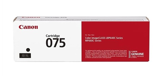 Canon toner CRG-075BK, crni, 6365C002