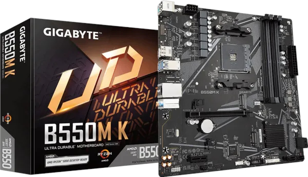 Gigabyte B550M K, AM4, mATX, B550M K