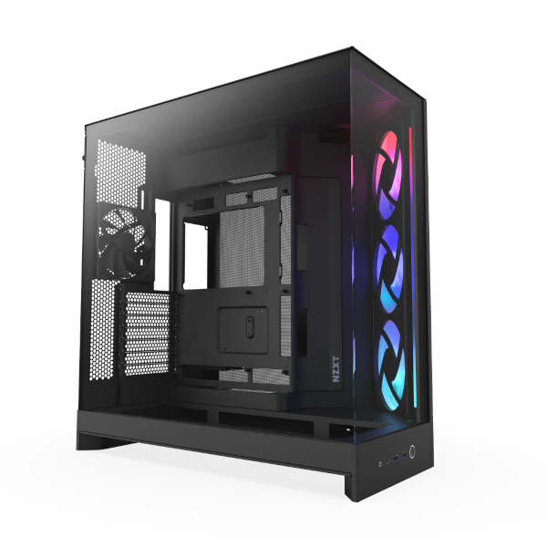 NZXT H9 Flow RGB 2025, crno bez napajanja, ATX, CM-H92FB-R1