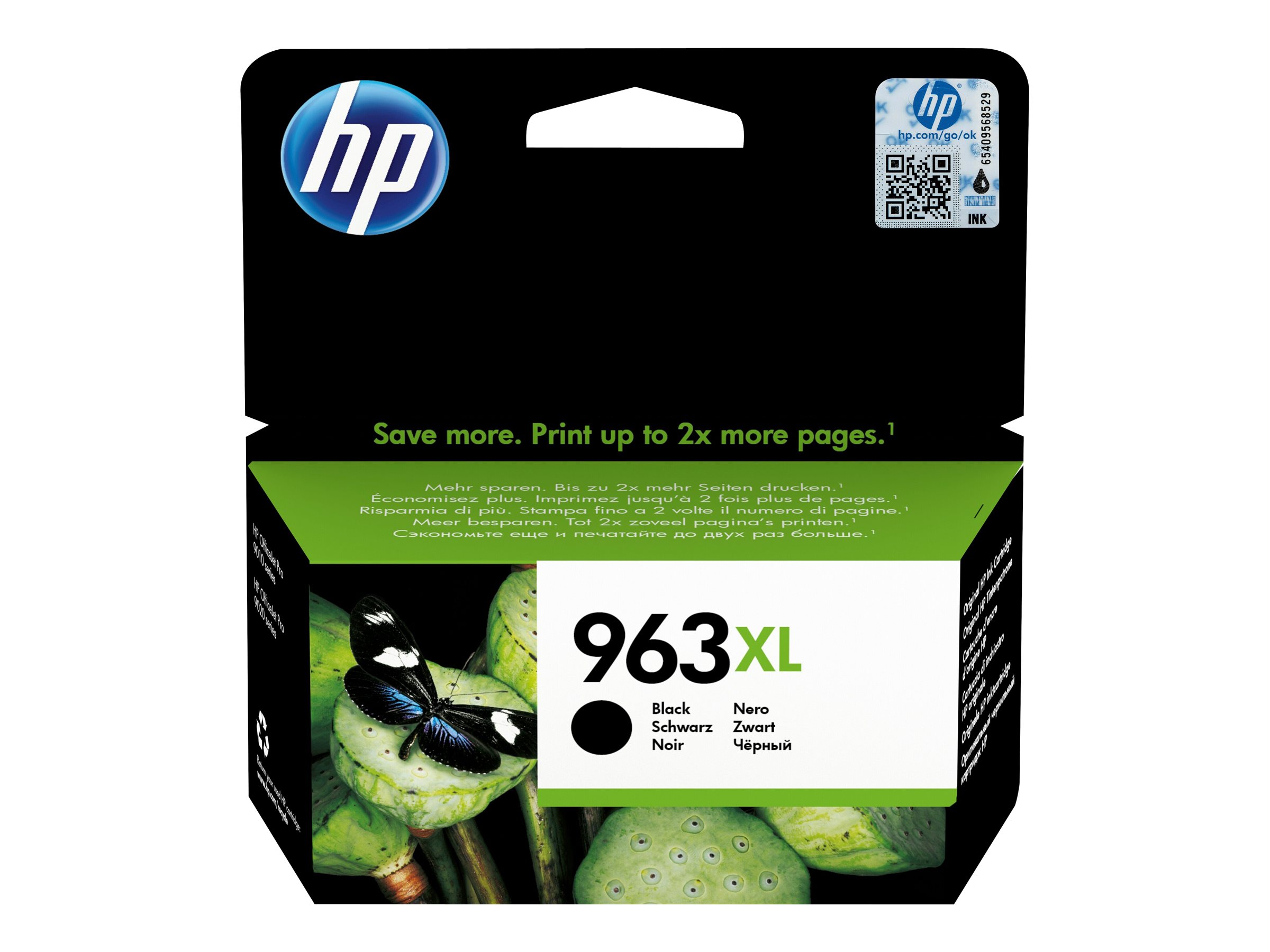 HP 963XL High Yield Black Ink, 3JA30AE#BGY