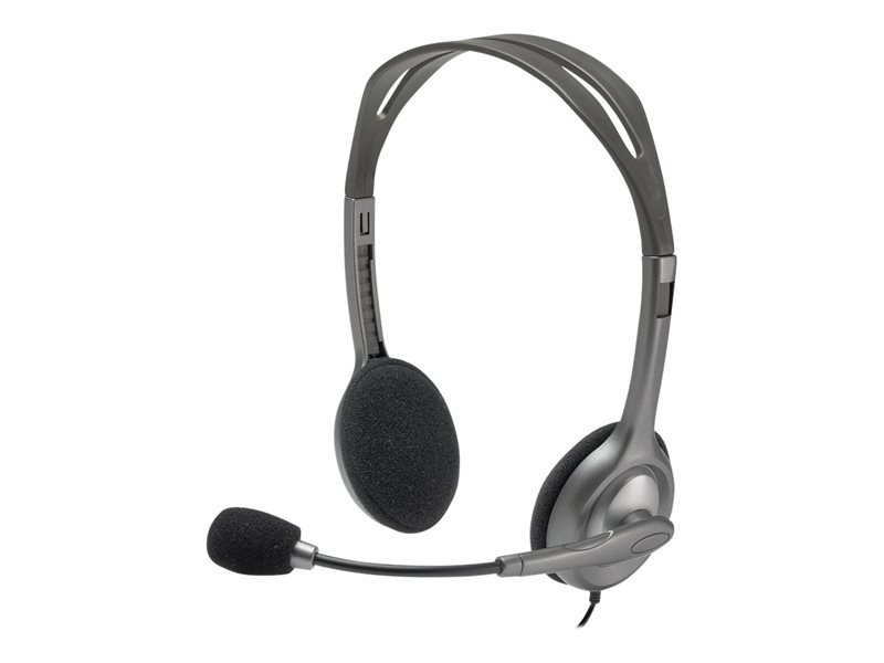 LOGI Stereo Headset H110 - Casque Micro, 981-000271