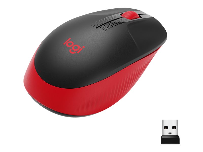 LOGI M190 Full-size wireless mouse Red, 910-005908