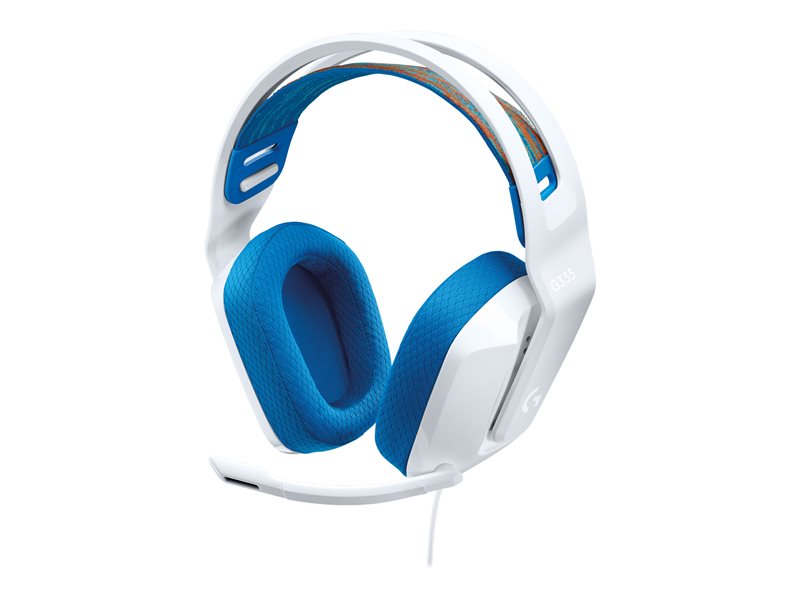 LOGI G335 Wired Gaming Headset - WHITE, 981-001018