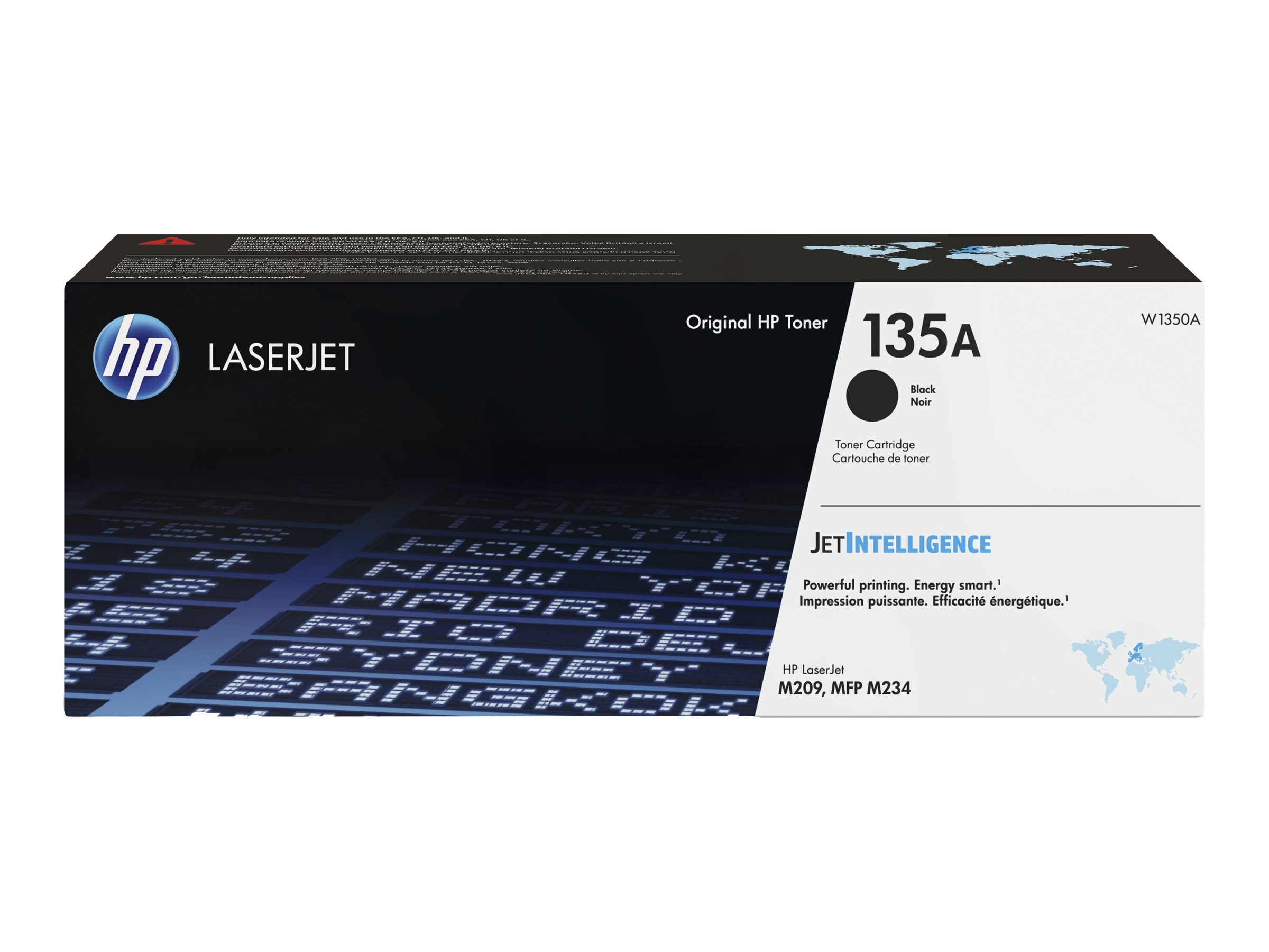 HP 135A Black Original LaserJet Toner, W1350A