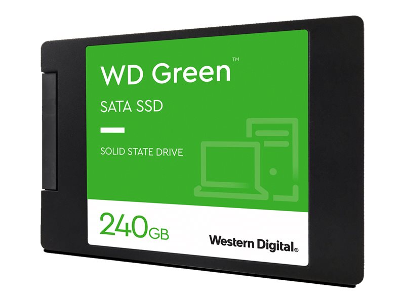 WD Green SATA 240GB Internal SATA SSD, WDS240G3G0A