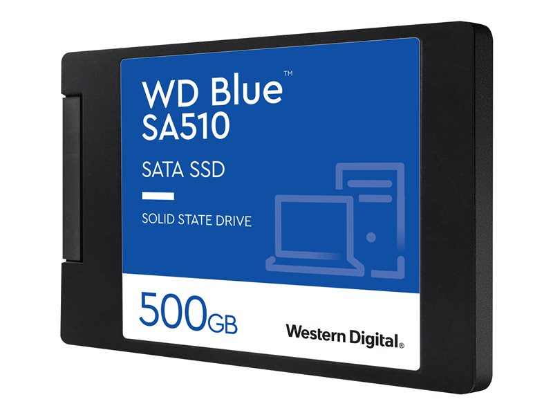 WD Blue SA510 SSD 500GB 2.5inch SATA III, WDS500G3B0A