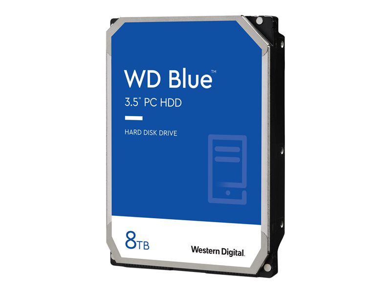 WD Blue 8TB SATA 6Gb/s HDD Desktop 5640 rpm, WD80EAZZ