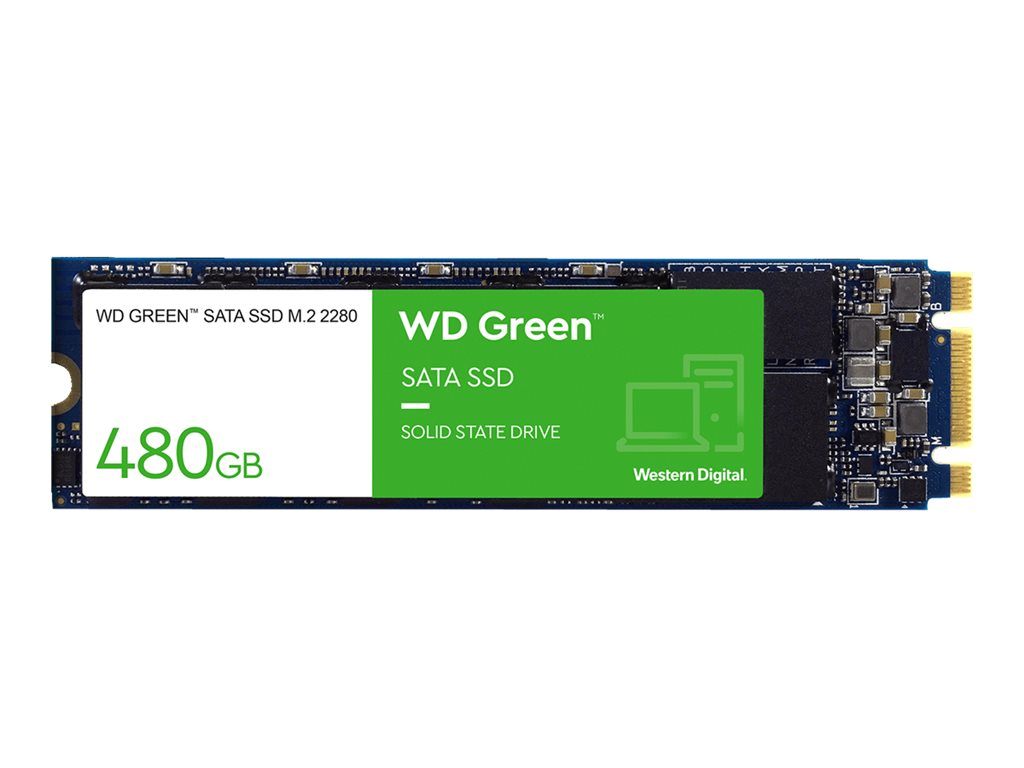 WD Green SATA 480GB Internal M.2 SSD, WDS480G3G0B
