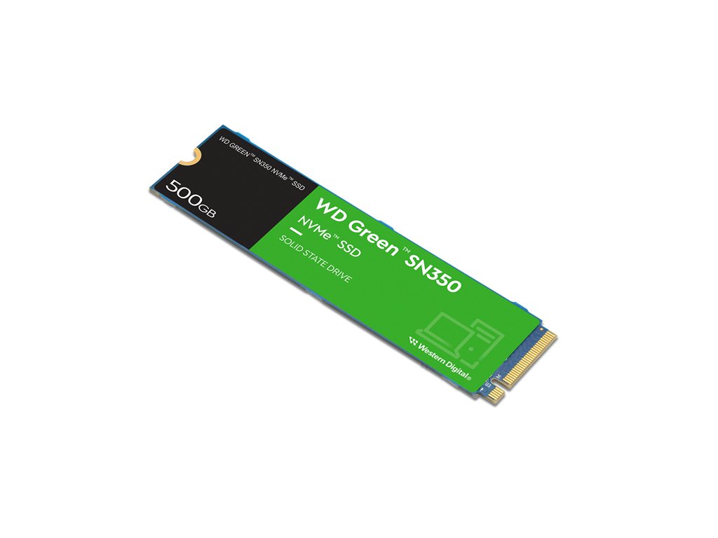 WD Green SN350 NVMe SSD 500GB M.2 2280, WDS500G2G0C