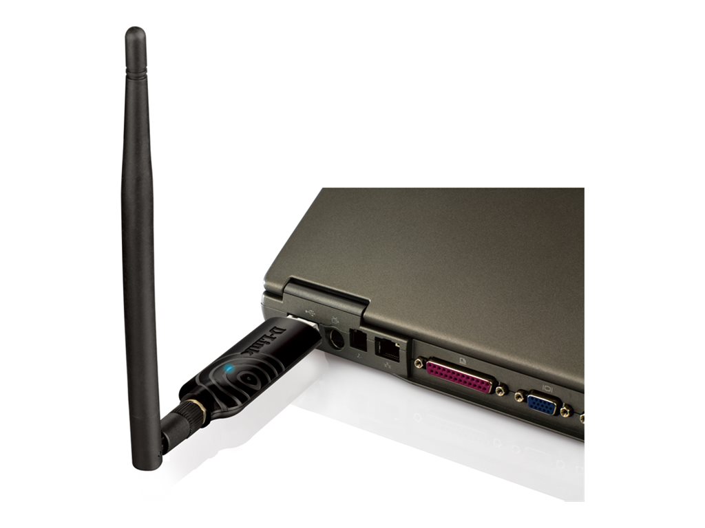 D-LINK N300 High Gain USB Wi-Fi Adapter, DWA-137
