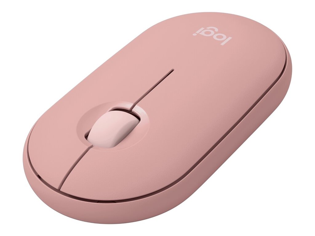 LOGI Pebble Mouse 2 M350s TONAL ROSE BT, 910-007014