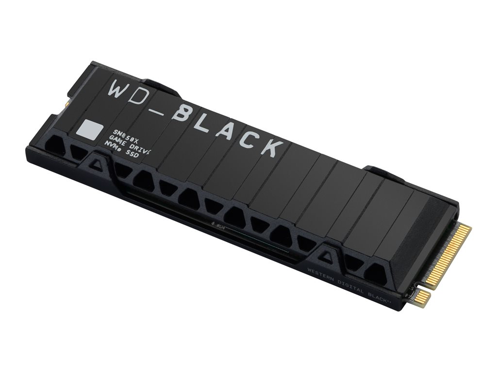 WD BLACK 1TB SN850X PCIe SSD w/Heat Sink, WDBB9H0010BNC-WRSN