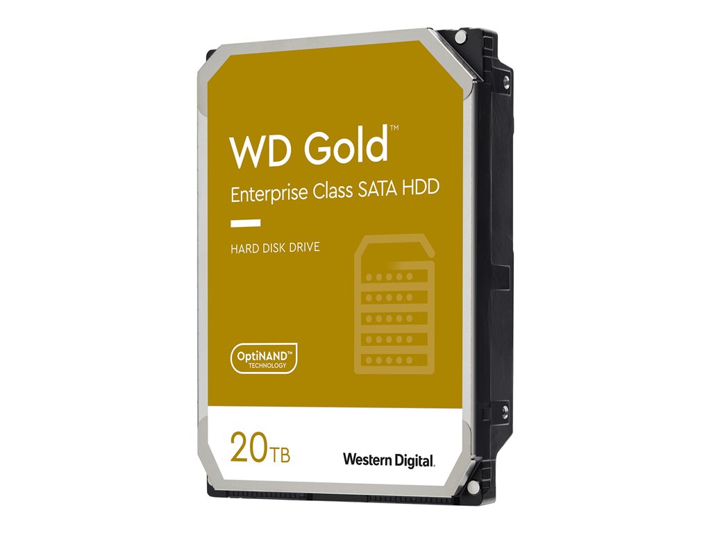 WD Gold 20TB HDD SATA 6Gb/s Enterprise, WD202KRYZ