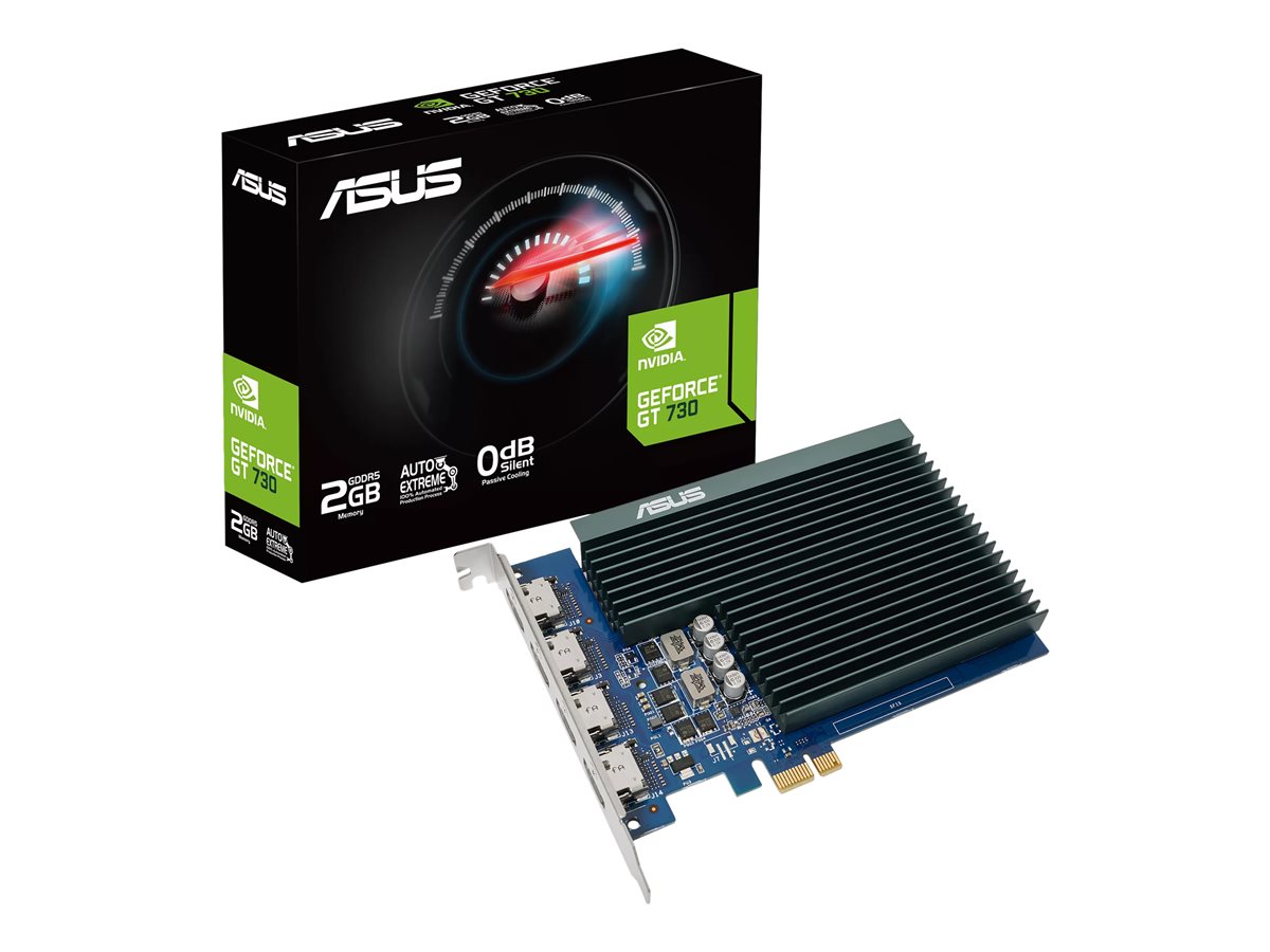 ASUS NVIDIA GeForce GT 730 2GB GDDR5, GT730-4H-SL-2GD5