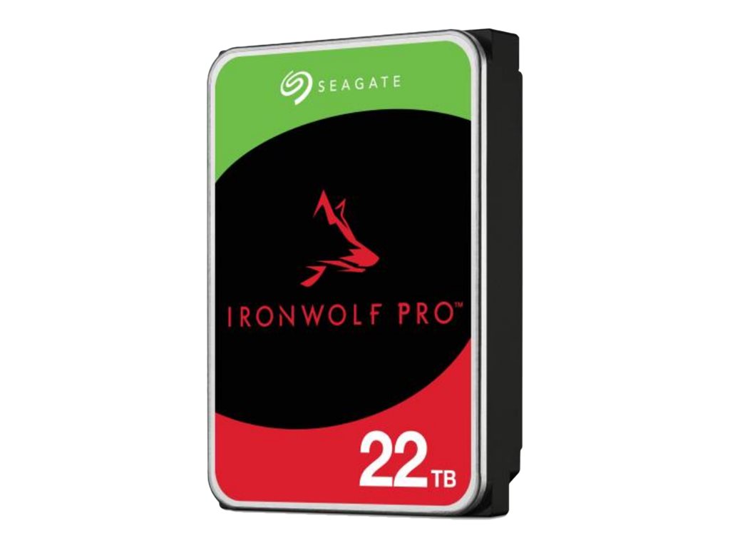 SEAGATE Ironwolf PRO NAS HDD 22TB SATA, ST22000NT001
