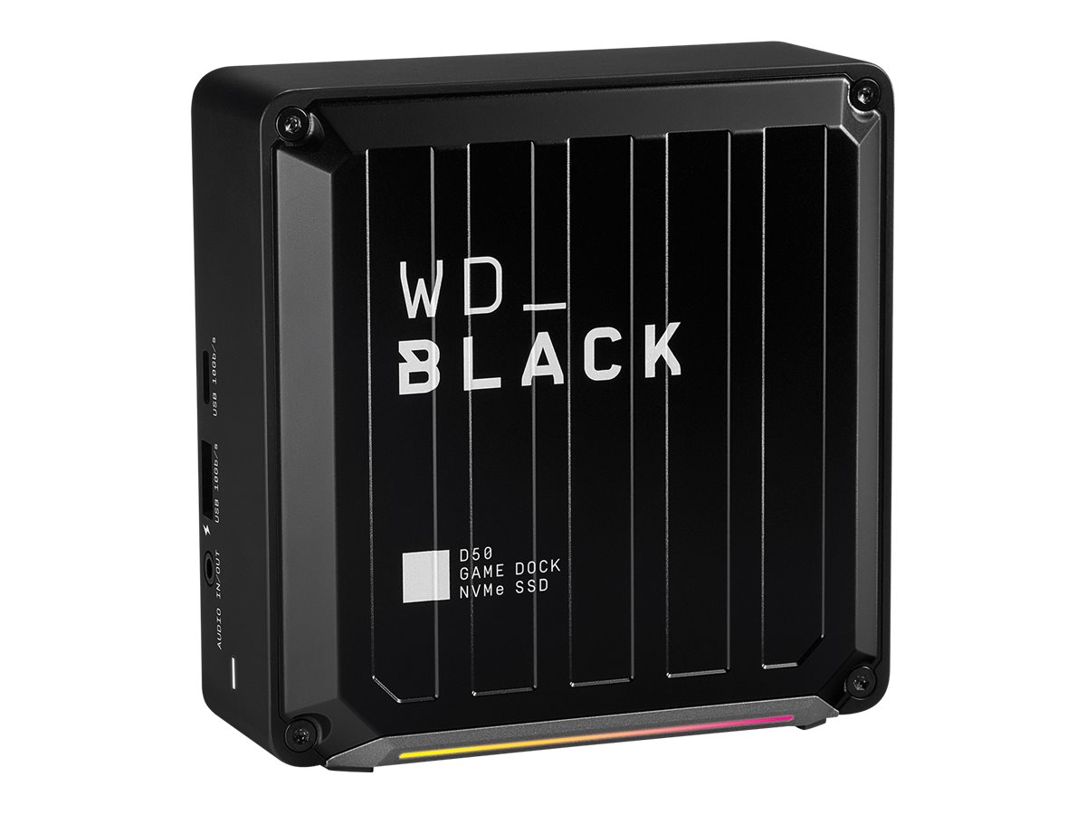 WD Black D50 Game Dock 1TB NVMe SSD, WDBA3U0010BBK-EESN