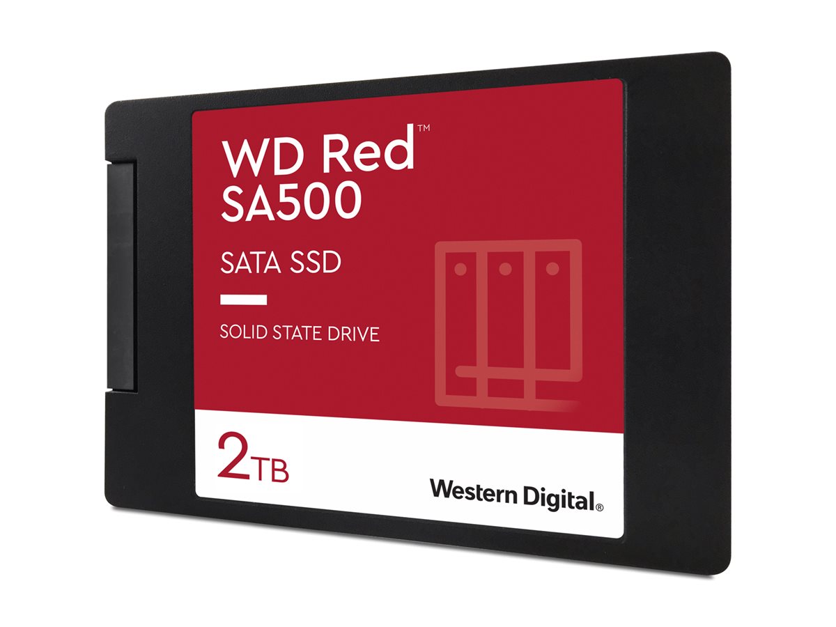 WD Red SSD SA500 NAS 2TB 2.5inch SATA, WDS200T2R0A