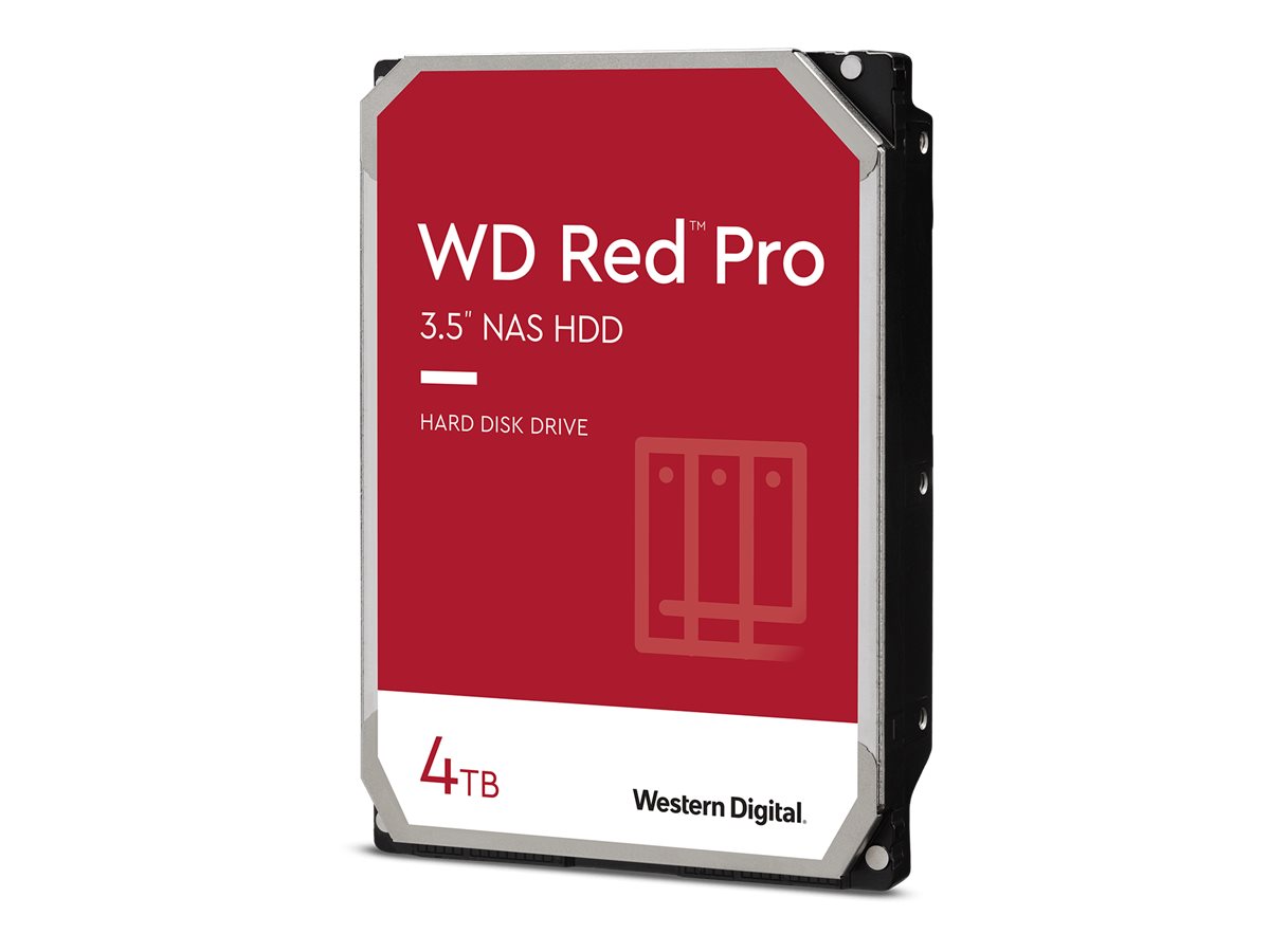 WD Red Pro 4TB 6Gb/s SATA HDD 3.5inch, WD4005FFBX