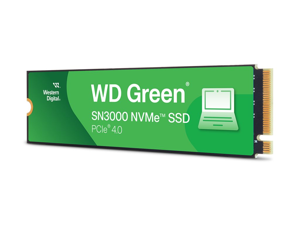 WD Green SN3000 NVMe SSD 1TB M.2 2280, WDS100T4G0E-00CPS0