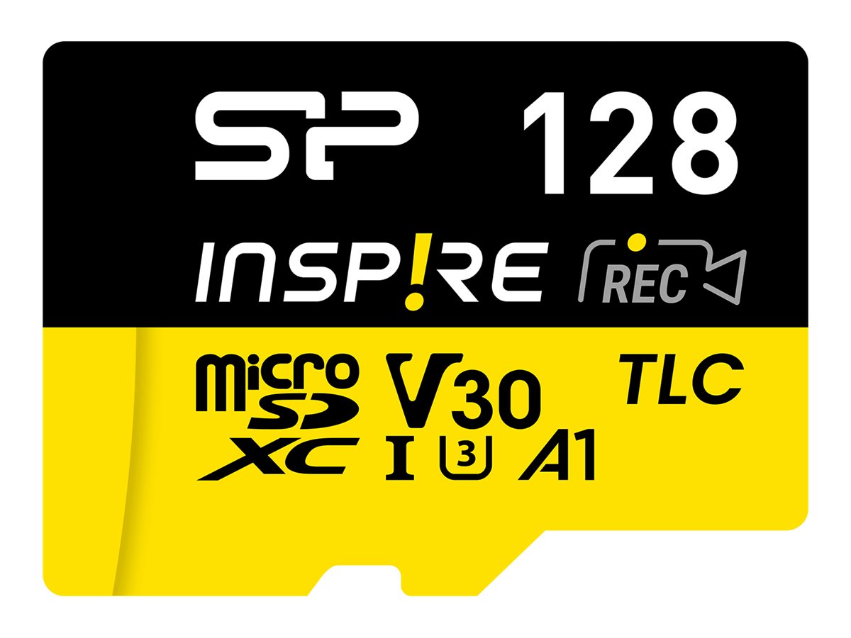 SILICON POWER microSDXC Inspire 128GB, SP128GBSTXLV3V1NSP