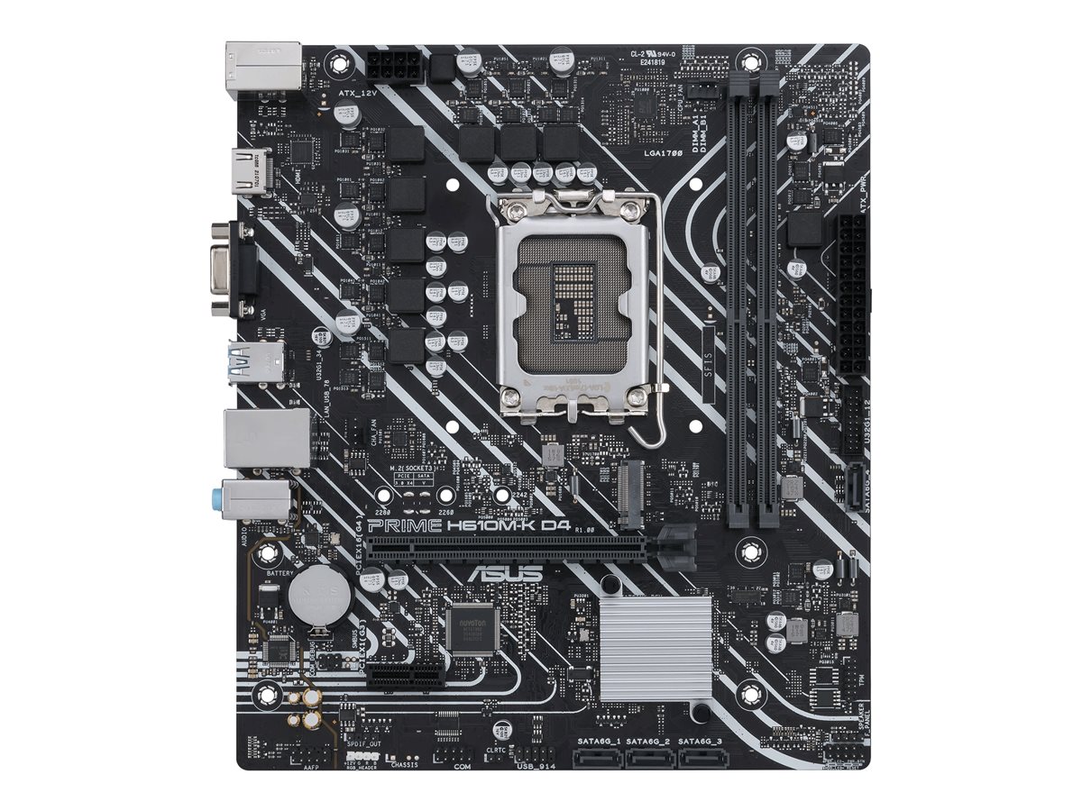 ASUS PRIME H610M-K LGA1700 H610 DDR5, PRIME H610M-K