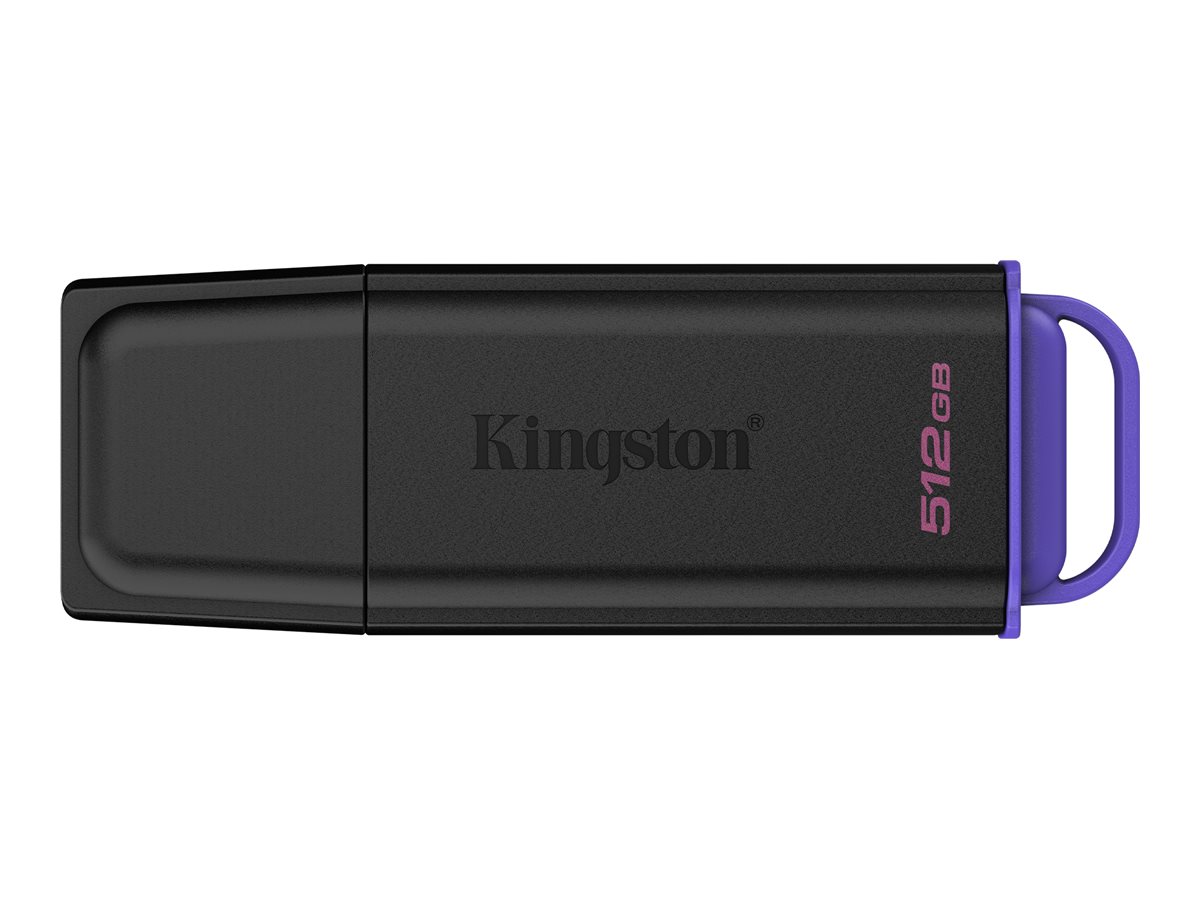 KINGSTON 512GB Portable USB 3.2 Bk/Purp, DTXG2/512GB