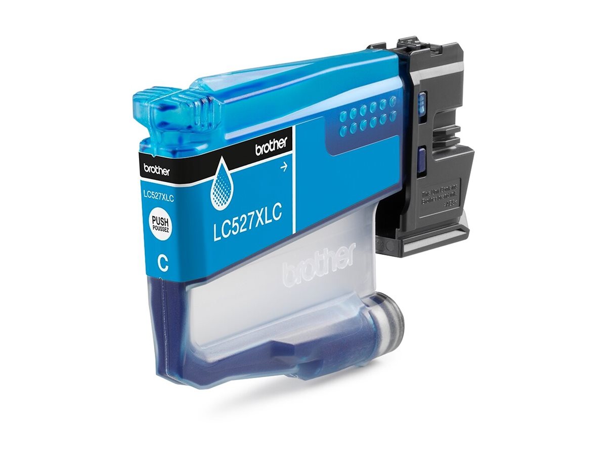 BROTHER Cyan high yield ink cartridge, LC527XLC